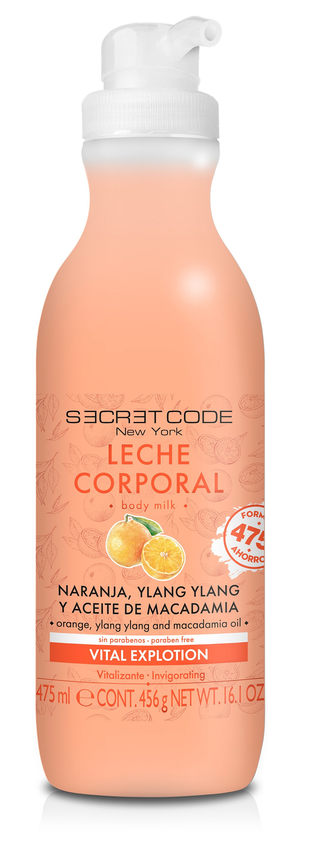 Secret Code Leite corporal Vital Explosion | Perfumarias Primor