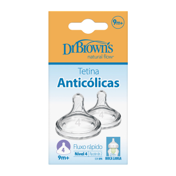 Tetina Options+ Nivel 4 Boca Ancha +9 Meses