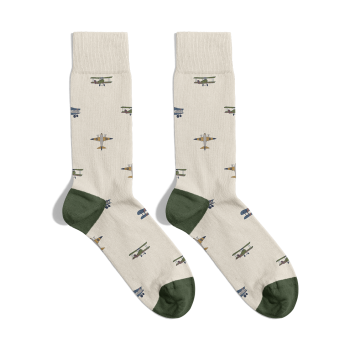 Meias Classic Plane Socks