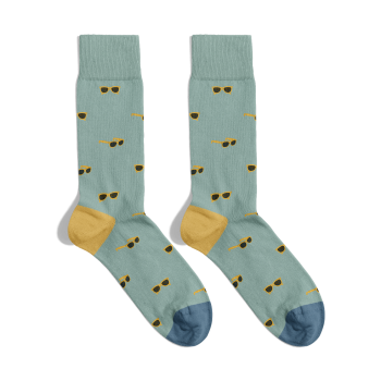 Meias Vintage Sunglass Socks