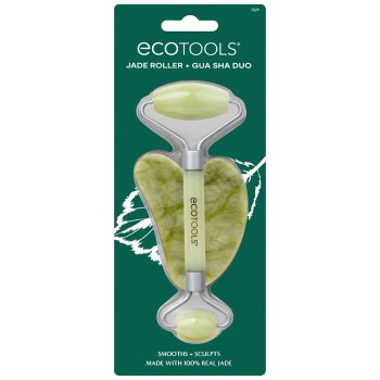  Conjunto Rolo Facial + Gua Sha Jade