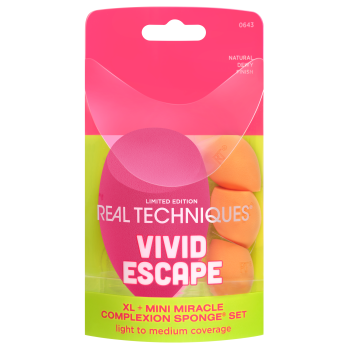 Conjunto de Esponjas XL + Mini Miracle Complexion Vivid Escape