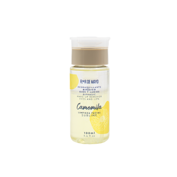 Desmaquilhante bifásico para olhos e lábios com camomila