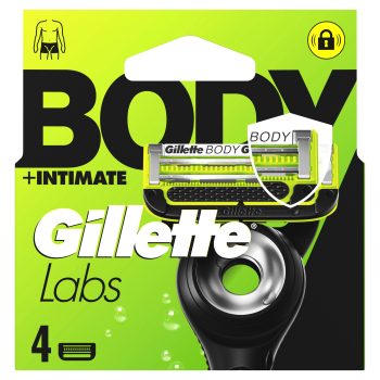 Recargas Máquina de Barbear Body + Intimate