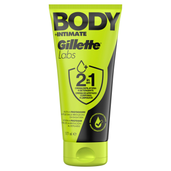 Creme de Barbear + Gel de Limeoza 2em1 Body + Intimate