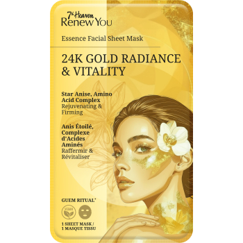 Mascarilla Tela Renew You Gold Radiance & Vitality Mascarilla Tela Renew You Gold Radiance & Vitality