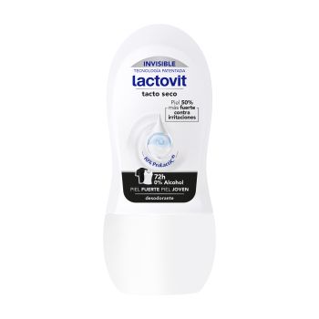 Lactovit Desodorizante Roll On Invisible Men para homem