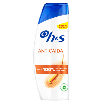 Champô anti-caspa e anti-queda de cabelo