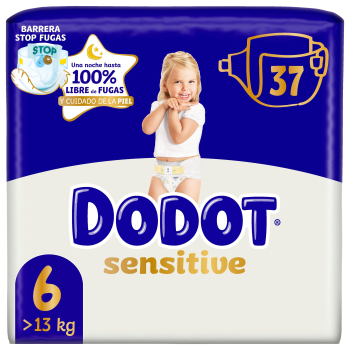 Sensitive Talla 6, Pañales 13 kg Sensitive Talla 6, Pañales 13 kg