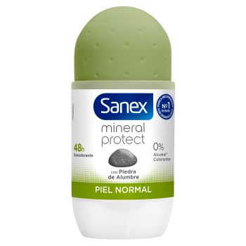Desodorizante Roll-On Natur Protect Pele Normak 24H com Pedra de Alúmen
