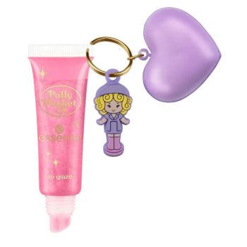 Brilho labial Polly Pocket com porta-chaves