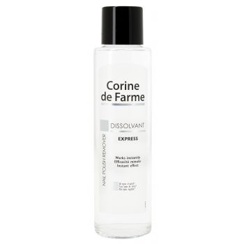 Removedor de verniz de unhas com solvente