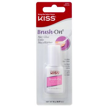Adesivo para unhas com pincel