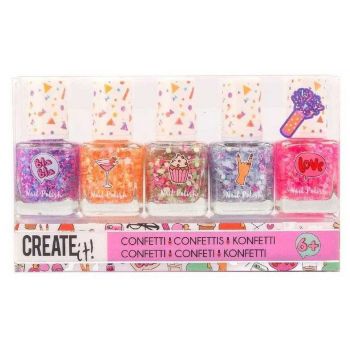 Conjunto Vernizes de Unhas Confete Create It!