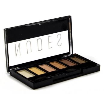 Paleta de Sombras 6 tons Nudes