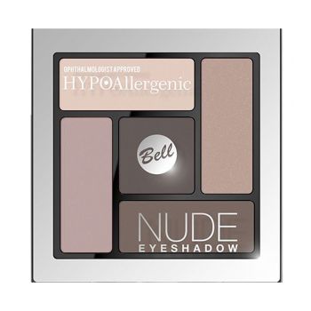 Paleta de sombras de olhos un nude hipoalergénica