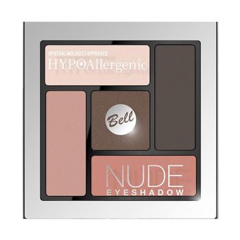 Paleta de sombras de olhos un nude hipoalergénica