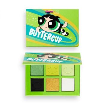 Paleta de 6 Sombras de Olhos Powerpuff Girls X Makeup Revolution