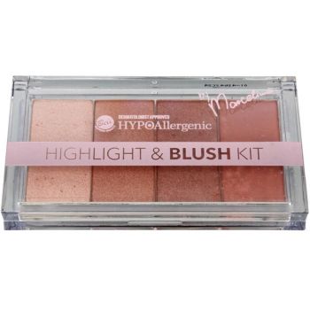 Paleta de iluminadores e blush iluminadores Hypo