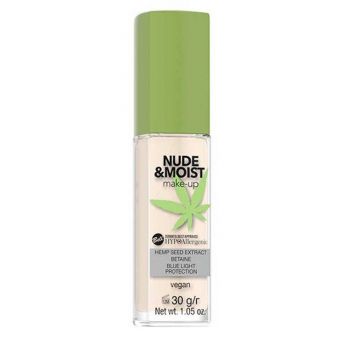 Base de Maquilhagem Hipoalergénica Nude & Moist
