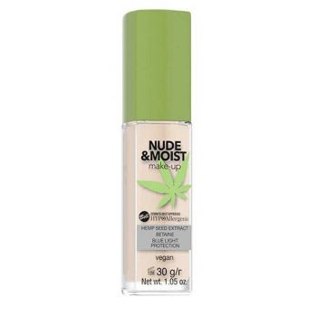 Base de Maquilhagem Hipoalergénica Nude & Moist