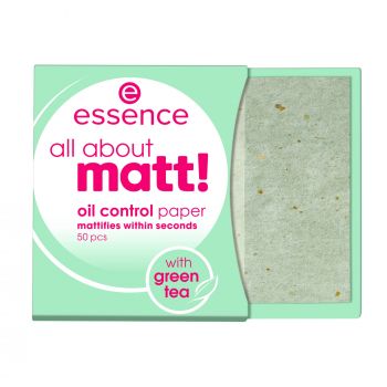 All About Matt Oil Control Papel Antioleosidade com Chá Verde