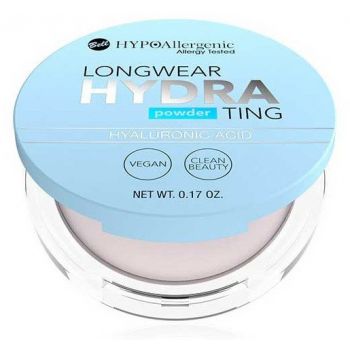 Pó compacto Hydra hipoalergénico de longa duração