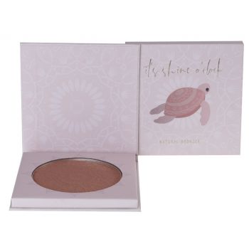 Pó iluminador compacto Shimmer Tortoise