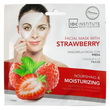 Máscara facial de morango
