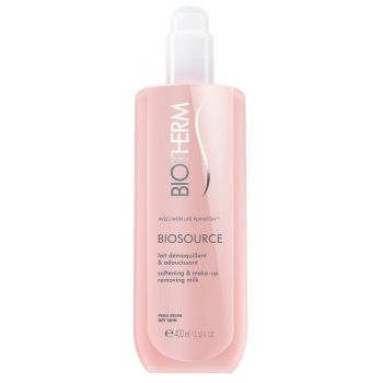 Leite de limpeza Biosource para pele seca 