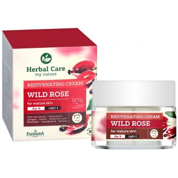 Creme Rejuvenescedor Herbal Care Rosa Selvagem