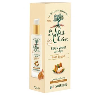 Sérum facial anti envelhecimento com óleo de argão