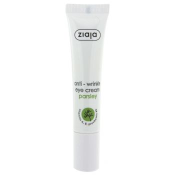 Óleo de folhas de salsa antirrugas para o contorno dos olhos