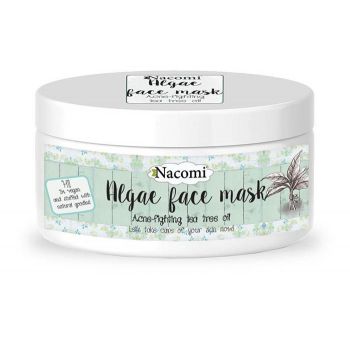Máscara facial anti-acne para algas e Té Verde