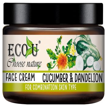 Creme facial de pepino e dentaid