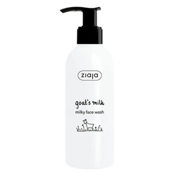 Leite de cabra Creme de limpeza facial