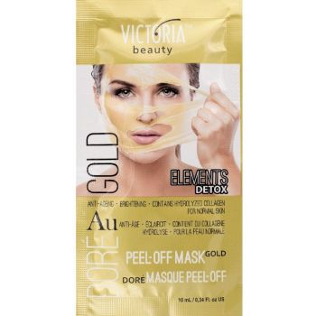 Máscara Facial detox em ouro