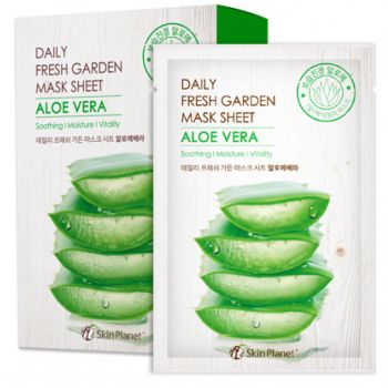 Máscara Facial com Aloe Vera