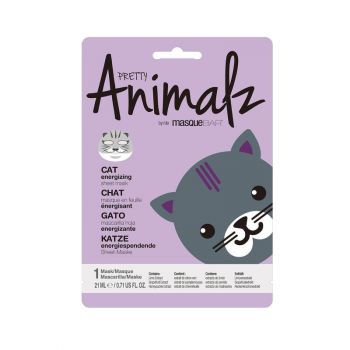 Máscara facial de gato revitalizando