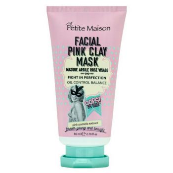 Máscara Facial de Argila Rosa &amp; Rose