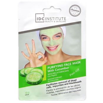 Máscara facial purificante de pepino