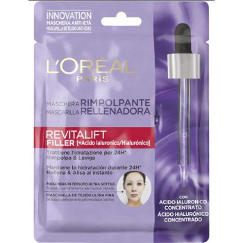 Máscara revitalift filler com ácido hialurónico concentrado