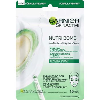 Nutri Bomb Leite de Amêndoa Máscara Reparadora Nutritiva