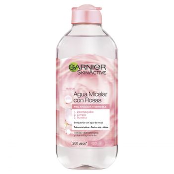 Água Micelar com Rosas Limpa e Ilumina