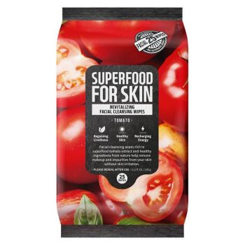 Superalimento para toalhetes de limpeza de pele