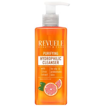 Produto de limpeza purificante hidrofílico com extrato de citrinos
