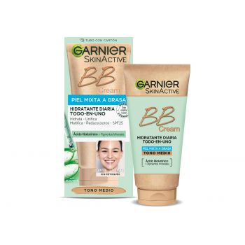 Skin Active Mattifying BB Cream para peles mistas a oleosas