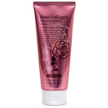 Espuma de limpeza Rose colágeno