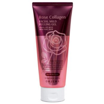Gel esfoliante facial Peeling Rose Collagen