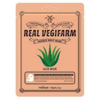 SUPER FOOD REAL VEGIFARM Aloe Vera Máscara Facial